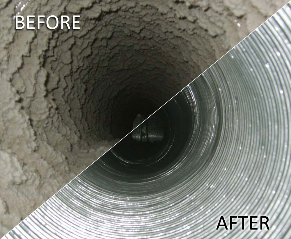 After air duct cleaning